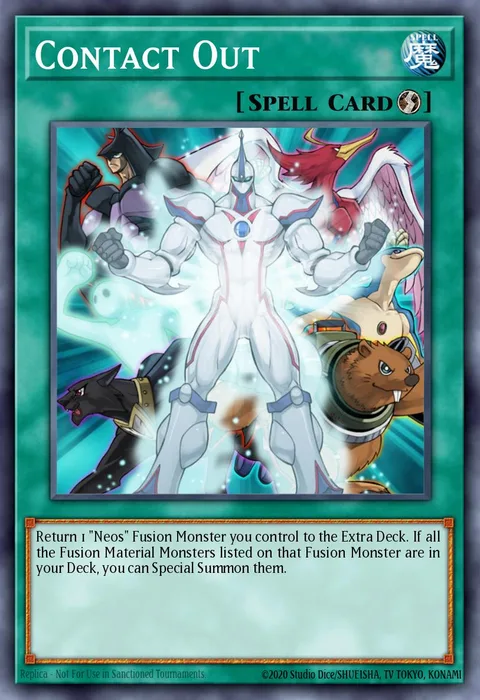 Contact Out trading card