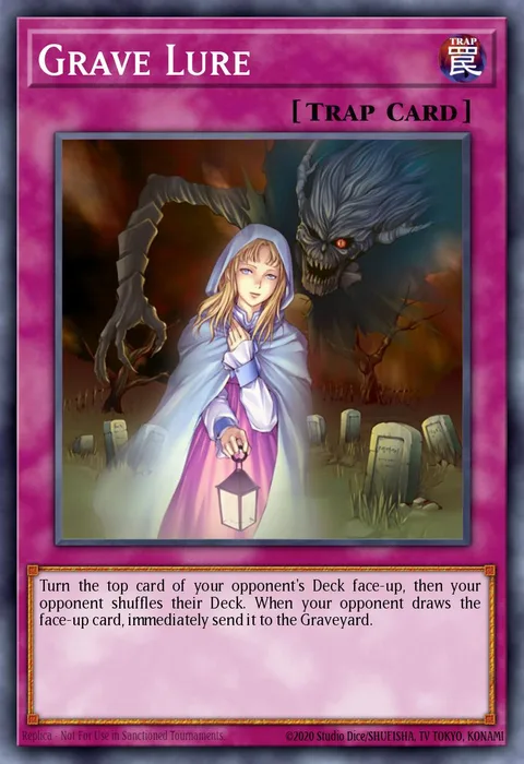 Grave Lure trading card
