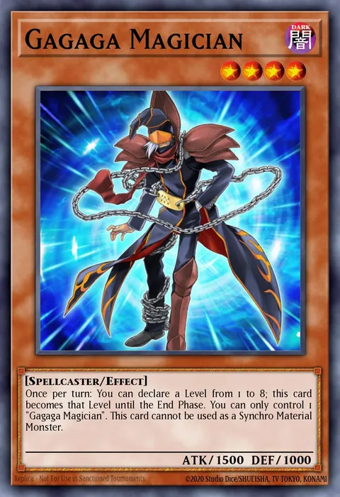 Gagaga Magician trading card