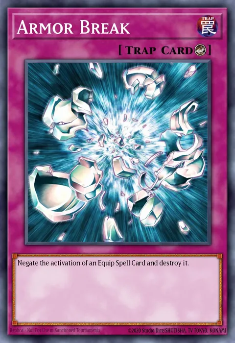 Armor Break trading card