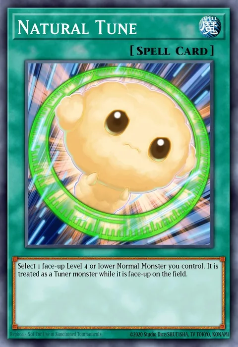 Natural Tune trading card