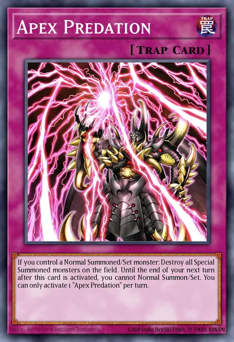 Apex Predation trading card
