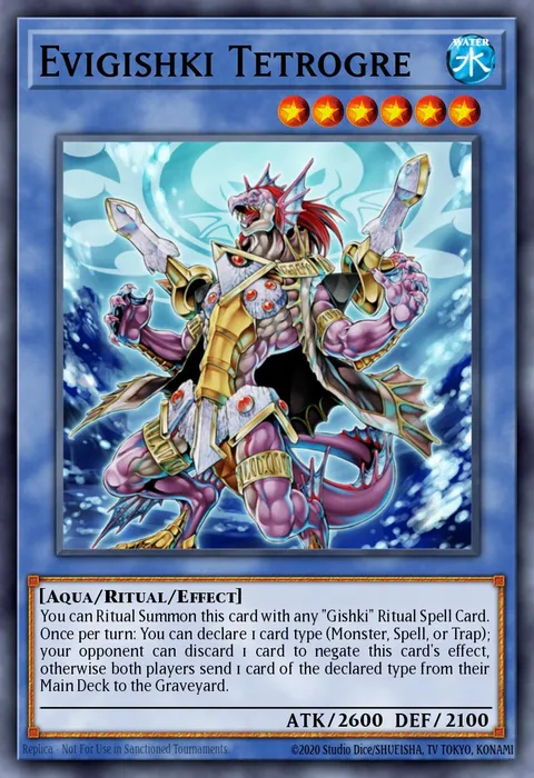 Evigishki Tetrogre trading card