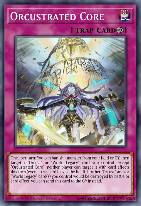 Orcustrated Core trading card