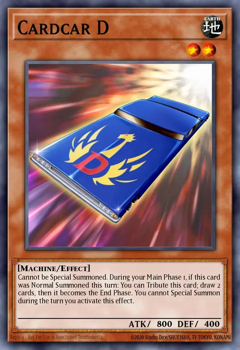 Cardcar D trading card