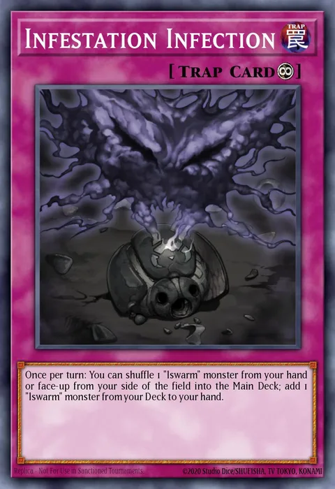 Infestation Infection trading card