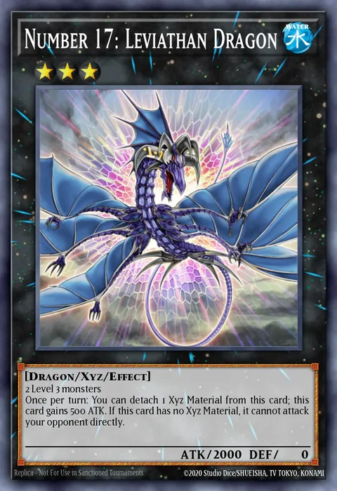 Number 17: Leviathan Dragon trading card