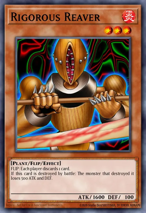 Rigorous Reaver trading card