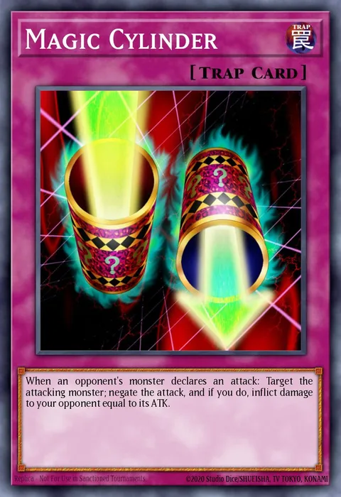 Magic Cylinder trading card