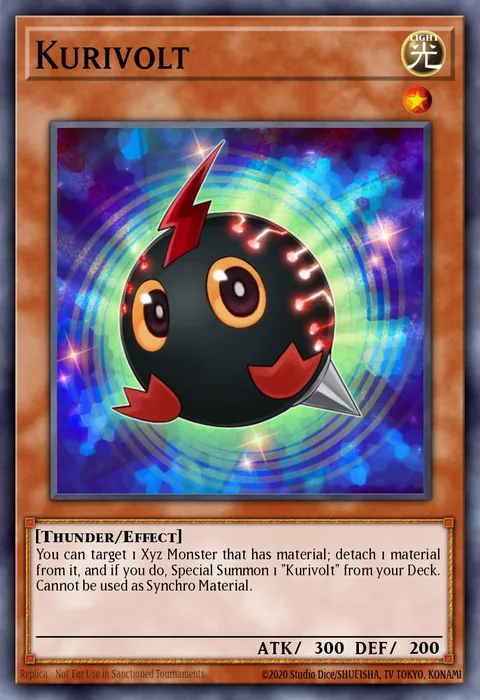 Kurivolt trading card