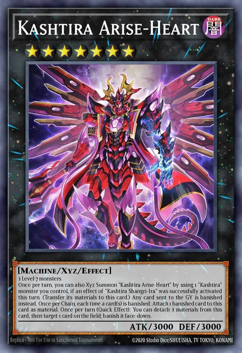 Kashtira Arise-Heart trading card
