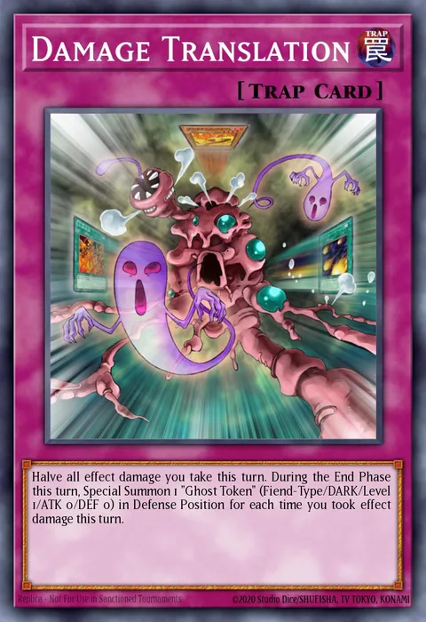 Damage Translation trading card