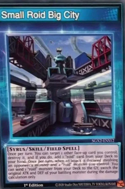 Small Roid Big City trading card
