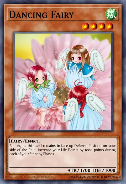 Dancing Fairy trading card