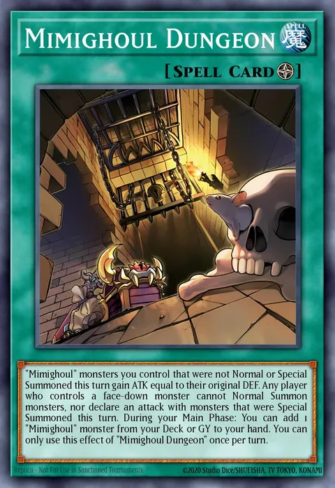 Mimighoul Dungeon trading card