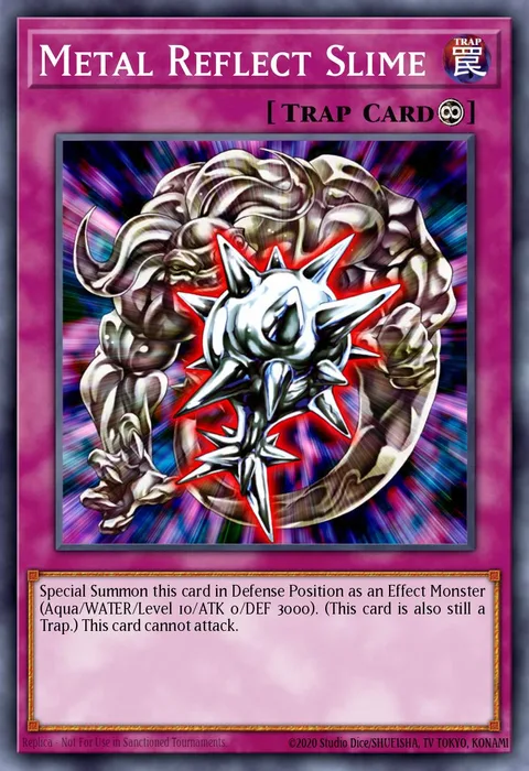 Metal Reflect Slime trading card