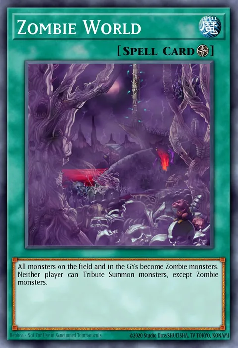 Zombie World trading card