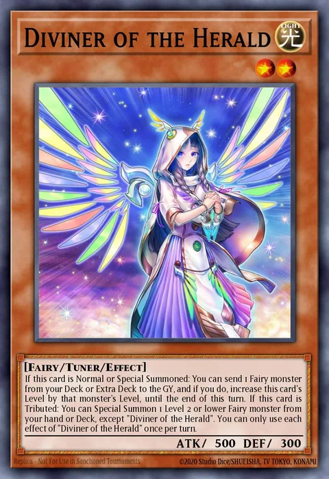 Diviner of the Herald trading card