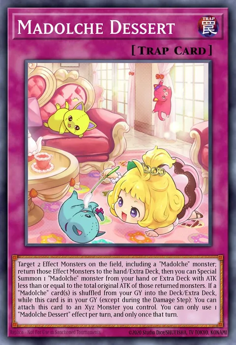 Madolche Dessert trading card