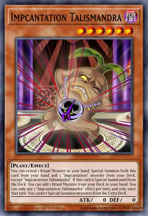 Impcantation Talismandra trading card