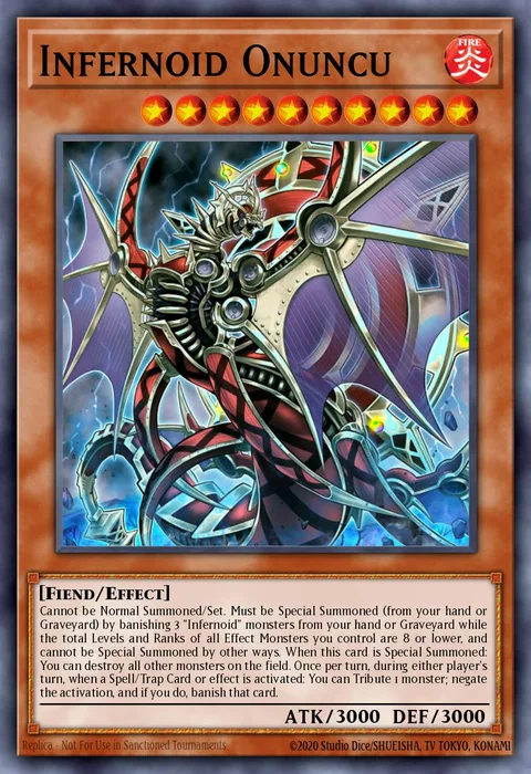 Infernoid Onuncu trading card