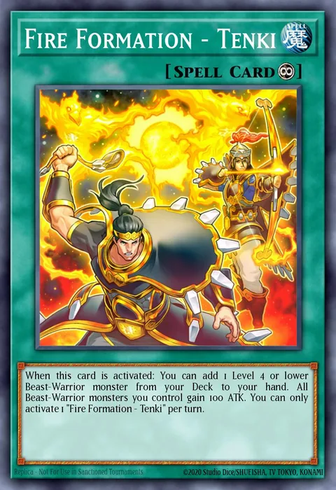 Fire Formation - Tenki trading card