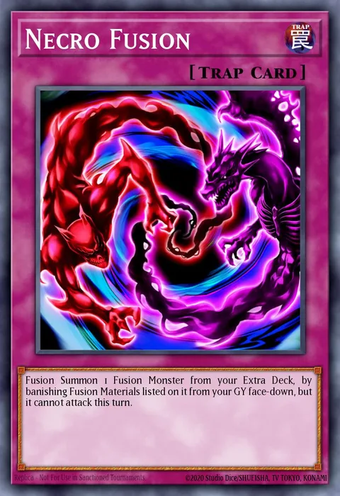 Necro Fusion trading card