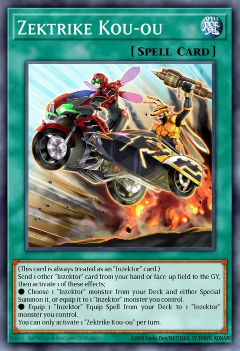 Zektrike Kou-ou trading card