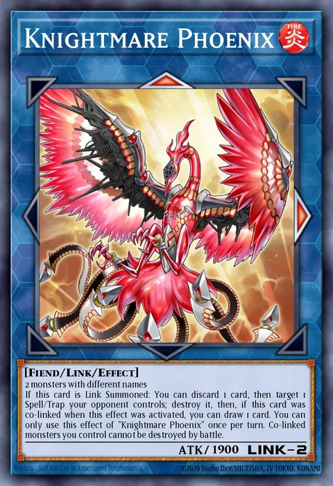 Knightmare Phoenix trading card