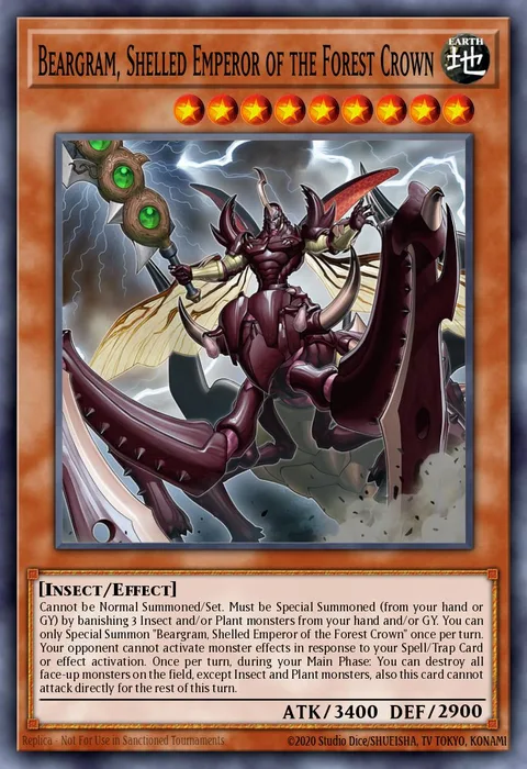 Beargram, Shelled Emperor of the Forest Crown trading card