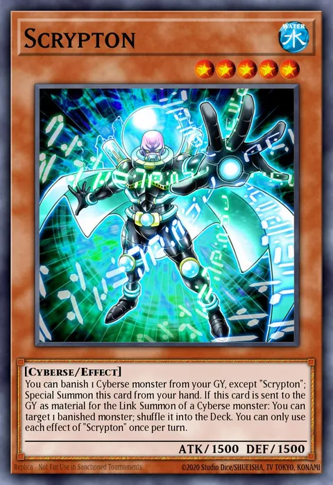 Scrypton trading card