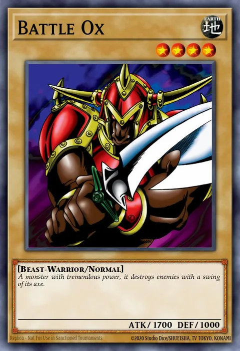 Battle Ox trading card
