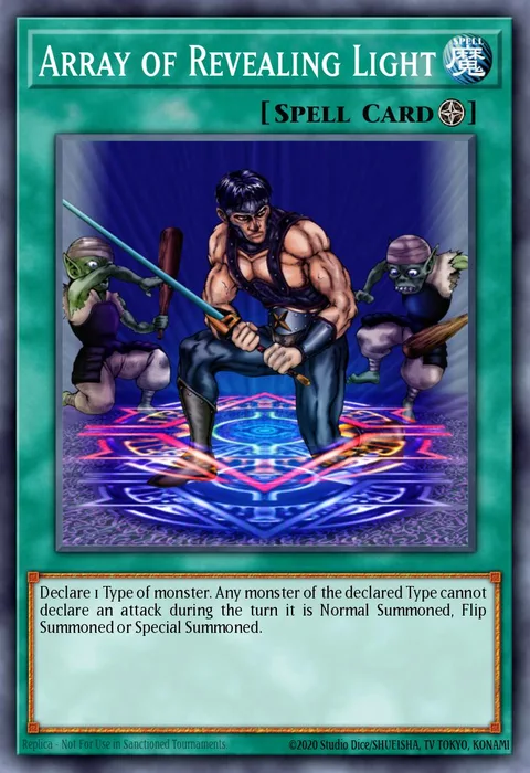 Array of Revealing Light trading card