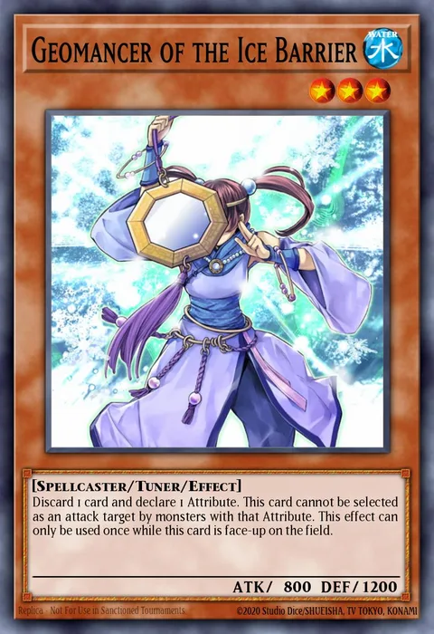 Geomancer of the Ice Barrier trading card