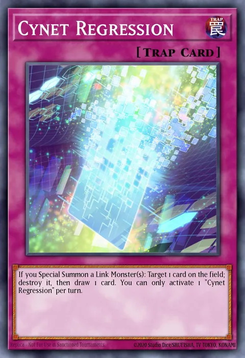 Cynet Regression trading card