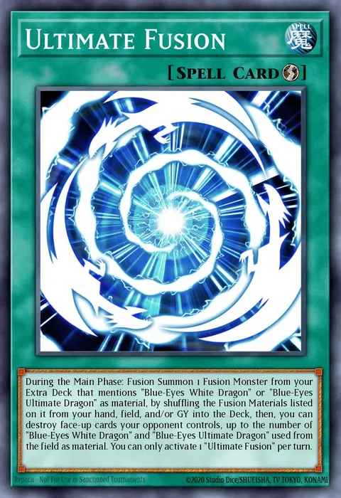 Ultimate Fusion trading card