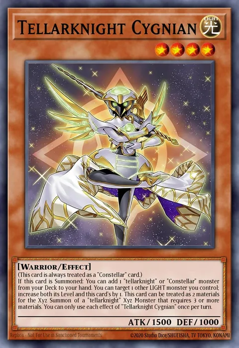 Tellarknight Cygnian trading card