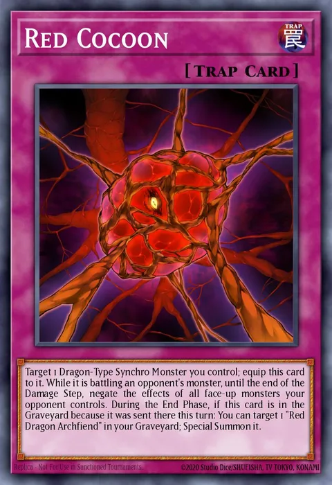 Red Cocoon trading card