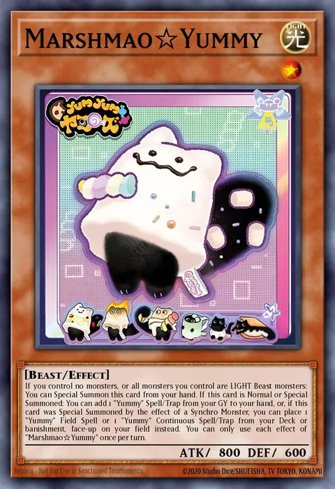 Marshmao☆Yummy trading card