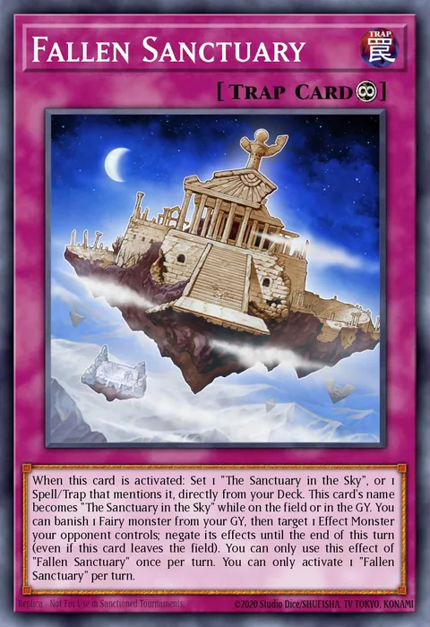 Fallen Sanctuary trading card