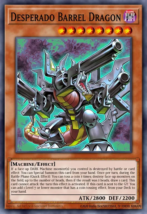 Desperado Barrel Dragon trading card