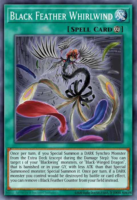 Black Feather Whirlwind trading card