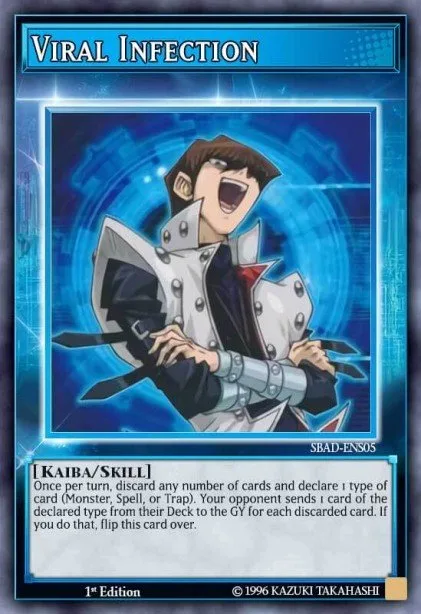 Viral Infection trading card