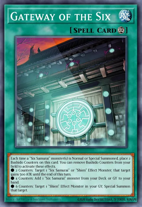 Gateway of the Six trading card