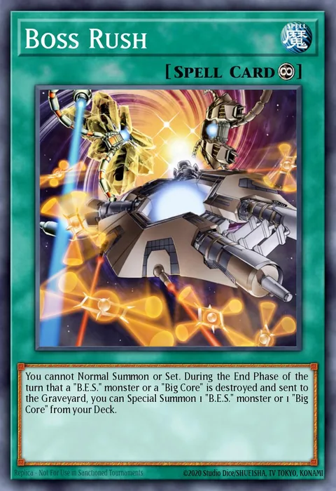 Boss Rush trading card