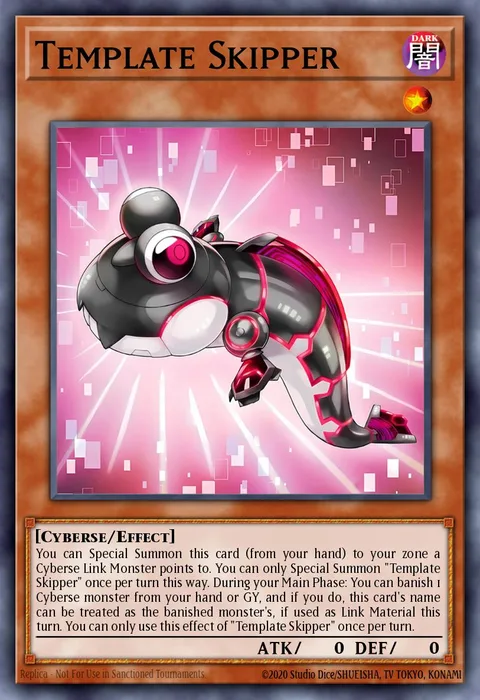 Template Skipper trading card