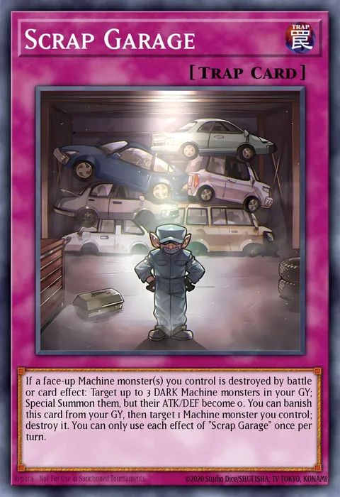 Scrap Garage trading card
