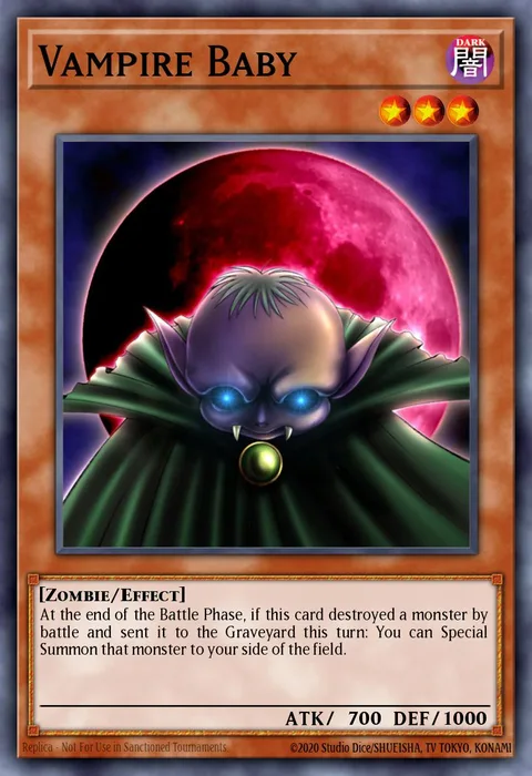 Vampire Baby trading card