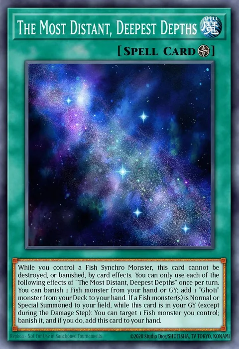 The Most Distant, Deepest Depths trading card