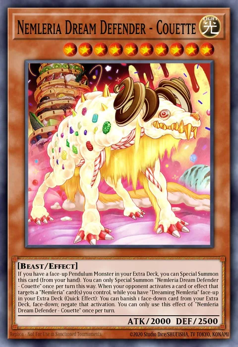 Nemleria Dream Defender - Couette trading card
